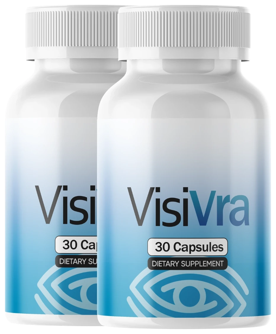 Visivra Advanced Vision Support, two 30 capsule bottles